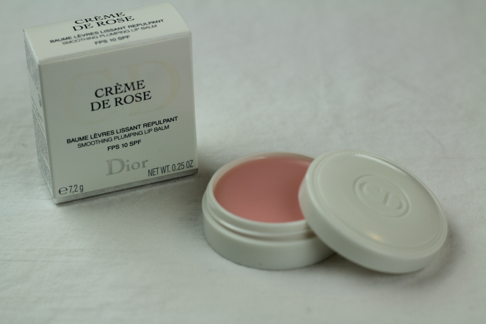 dior creme de rose smoothing plumping lip balm